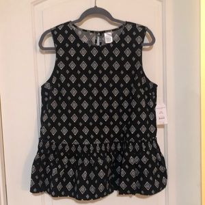Peplum top